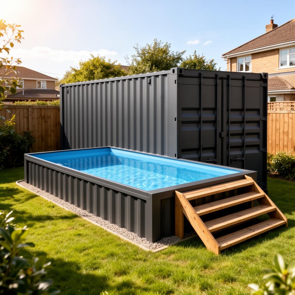 Family container pool